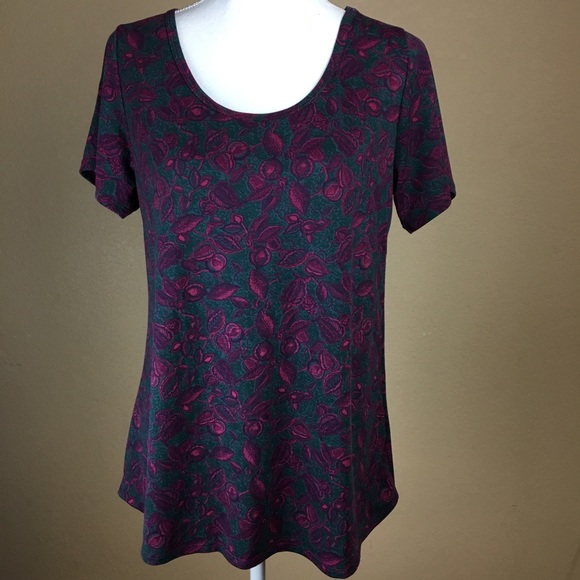 LuLaRoe “Classic” Floral Tee - Picture 2 of 5